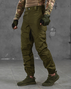 Тактичні штани з оливою XL - зображення 4