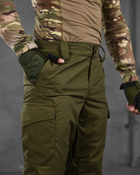 Тактические штаны с вентиляцией олива XL - изображение 5