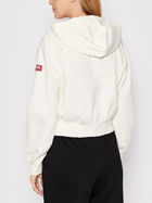 Толстовка на блискавці з капюшоном жіноча Fila FAW0014-10000 S Бежева (4064556213693) - зображення 2