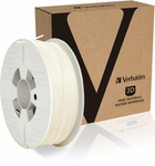 Włókno ABS Verbatim do drukarki 3D 2.85 mm 1 kg Białe/Naturalne (23942550358) - obraz 3