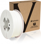 PLA-волокно Verbatim для 3D принтера 1.75 мм 1 кг Білий (23942553151) - зображення 3