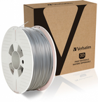 PLA-волокно Verbatim для 3D принтера 1.75 мм 1 кг Сірий (23942553199) - зображення 3