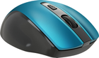 Mysz Defender Prime MB-053 Wireless Turquoise (4745090821826) - obraz 4
