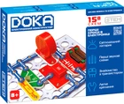 Конструктор електронний DOKA Перші кроки в електроніці (Набір В, 15 схем) (D70710)