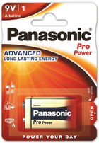 Батарейка Panasonic Pro Power 6LF22 BLI 1 Alkaline (6LF22XEG/1BP) - зображення 1