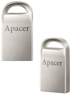 Флеш пам'ять USB Apacer AH115 32GB Silver (AP32GAH115S-1) - зображення 1