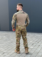 Тактична форма Multicam костюм літній Мультикам з наколінниками військовий одяг камуфляжний комплект для ЗСУ XXXL - зображення 7