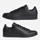 Tenisówki męskie z eko skóry Adidas Stan Smith FX5499 44 Czarne (4064037425614) - obraz 5