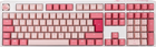 Клавіатура дротова Ducky One 3 Cherry MX Silent Red USB Gossamer Pink (100043067) - зображення 1