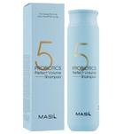 Шампунь із пробіотиками для об'єму волосся — Masil 5 Probiotics Perfect Volume Shampoo, 300 мл