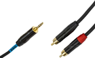 Kabel SSQ MiJRCA2 SS-1422 mini Jack stereo 3.5 mm - 2 x RCA 2 m (5907688758771) - obraz 2