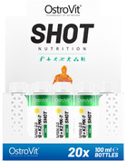 Zestaw suplementów diety OstroVit Vitamin D3 4000 IU + K2 MK-7 Shot Kiwi w płynie 20 x 100 ml (5903933911434) - obraz 1