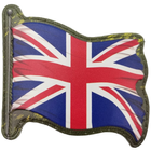 Патч / шеврон великобританский флаг - изображение 1