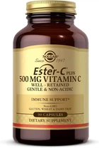 Витамин С Ester-C Plus Solgar, Vitamin C, 500 мг, 90 капсул