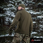 Кофта M-Tac Combat Fleece Polartec Jacket Dark Olive Размер M/L - изображение 4