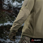 Кофта M-Tac Combat Fleece Polartec Jacket Tan Размер L/R - изображение 3