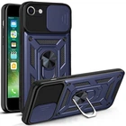 Чохол Epik Camshield Serge Ring ударостійкий на Apple iPhone 7 / 8 / SE (2020) (4.7") Синій
