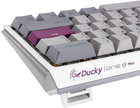 Klawiatura przewodowa Ducky One 3 Mini RGB LED Cherry MX Silent Red USB Mist Grey (100043113) - obraz 6