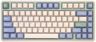 Klawiatura bezprzewodowa Varmilo VXT81 Eucalyptus Cherry MX Brown Wireless Beige/Green (6924427383628) - obraz 1