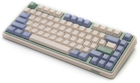 Клавіатура бездротова Varmilo VXT81 Eucalyptus Cherry MX Brown Wireless Beige/Green (6924427383628) - зображення 3