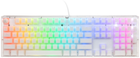 Клавіатура дротова Ducky One 3 Aura Gaming Cherry MX Blue White (4711281574642) - зображення 1