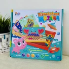 Дитяча іграшка Мозаїка з пінцетом 4FUN Game Club 28 см × 26 см × 5 см (67941)