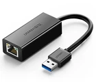 Сетевой адаптер Ugreen CR111 USB 3.0 Gigabit Ethernet Adapter Black (UGR-20256)