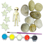 Zestaw kreatywny 4M Kids Maker Glow In the Dark Space Rock Painting (4893156047861) - obraz 2