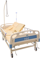 Механічне медичне функціональне ліжко MED1 з туалетом MED1-H05 Широке (MED1-C09) - зображення 8