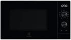 Electrolux Мікрохвильова піч 25л, мех. керування, 900Вт, гриль, дисплей, інвертор, чорний
