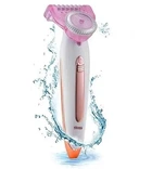 Электробритва женская для тела с сухим бритьем White Pink DSP70136