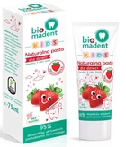 Зубная паста натуральная Bio Madent Kids с вкусом клубники 75 мл