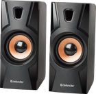 Компьютерные колонки 2.0 Defender Aurora S8 8Вт RMS Дерево USB Black (65408)