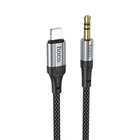 Аудiокабель HOCO UPA26 Fresh digital audio conversion cable iP Black (6942007608817 )