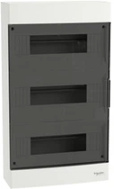 Щит пластиковий Schneider Electric ЩРН-П- 36 модулів зовнішньої установки IP40 димчасті двері Easy9 EU (EZ9EUC312)
