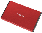 Зовнішня кишеня NATEC Rhino Go на диск SATA 2.5" HDD/SSD - USB 3.0 Red (NKZ-1279) - зображення 2