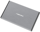 Зовнішня кишеня NATEC Rhino Go на диск SATA 2.5" HDD/SSD - USB 3.0 Grey (NKZ-1281) - зображення 2