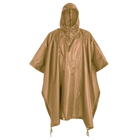 Дощовик пончо MFH Poncho Rip-Stop One size Coyote (08524R)