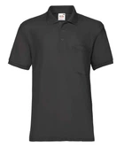Поло Fruit of the Loom 65/35 Pocket S polo 36 Чорний (063308036S)