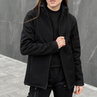 Женская Форма "Pobedov" Куртка на микрофлисе + Брюки - Карго / Демисезонный Костюм черный размер S - изображение 5