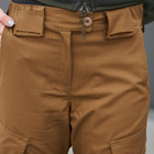 Жіночі штани з манжетами Military ріп-стоп койот розмір S - зображення 7