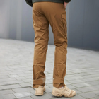 Женские брюки с манжетами Military рип-стоп койот размер 2XS - изображение 4