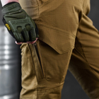 Женские брюки с завышенной талией рип-стоп койот размер 2XS - изображение 5