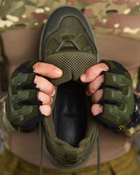 Тактичні літні кросівки з натуральної шкіри 45р олива (87618) - зображення 4