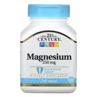 Минералы 21st Century Магний 250 мг Magnesium 110 таблеток