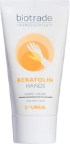 Крем для рук із сечовиною 5% Biotrade Keratolin Hand Cream 5% Urea For Dry Skin 50ml (744873-670925-2)