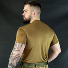 Мужская сетчатая футболка джерси койот размер L - изображение 6