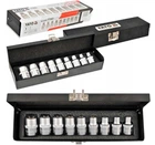 Торцевые Головки Torx Звезда E-Профиль Е10-Е24 ( 1/2" ) Набор 9 шт YATO (YT-0521)