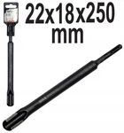 Лопатка Для Штробы на Перфоратор SDS-Plus 22 х 250 мм CrV YATO (YT-4722)