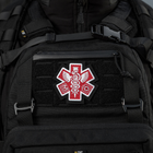 Нашивка Paramedic M-Tac Black (вишивка) - зображення 4